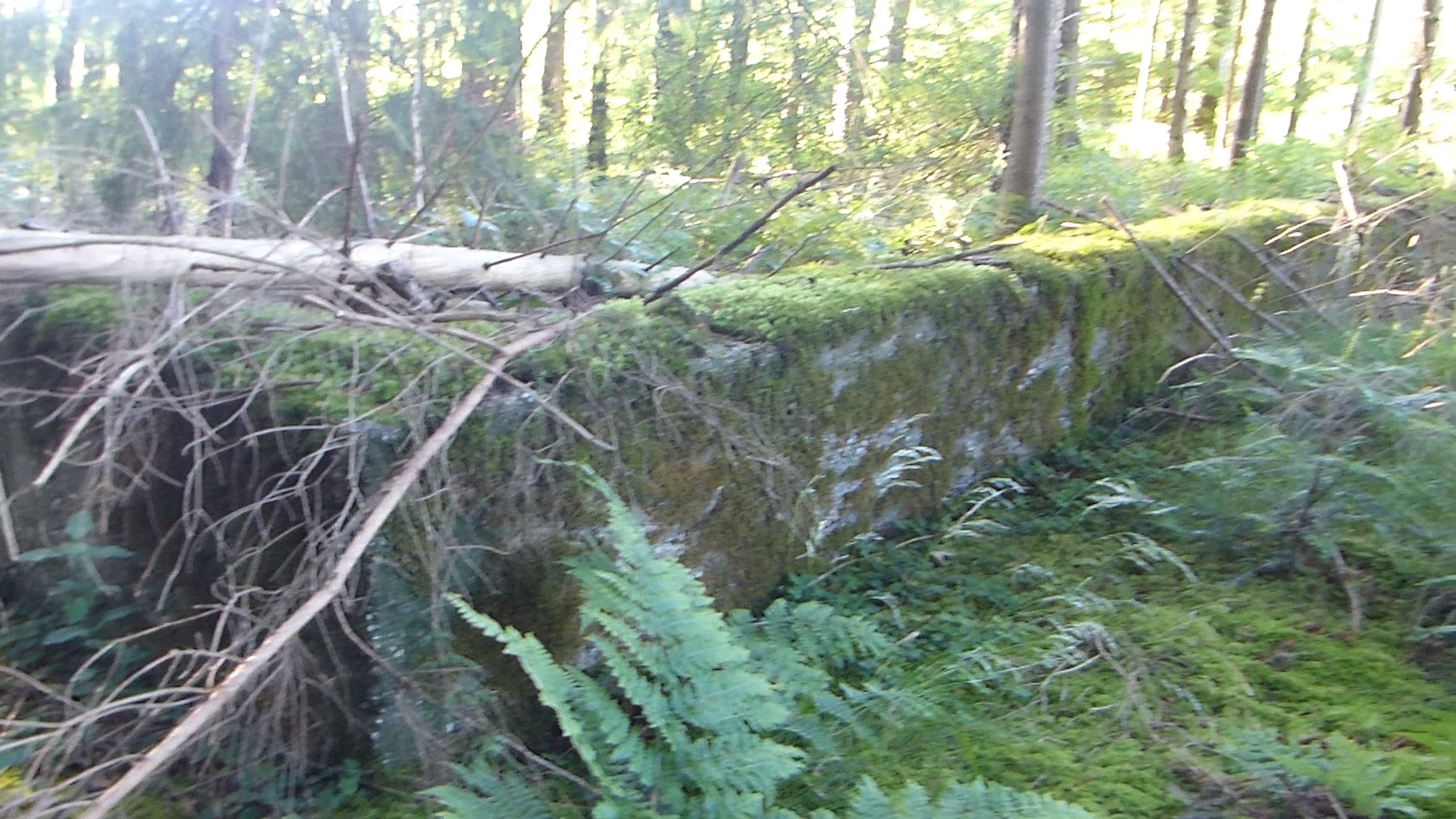 Außenmauer SS-Unterkunft