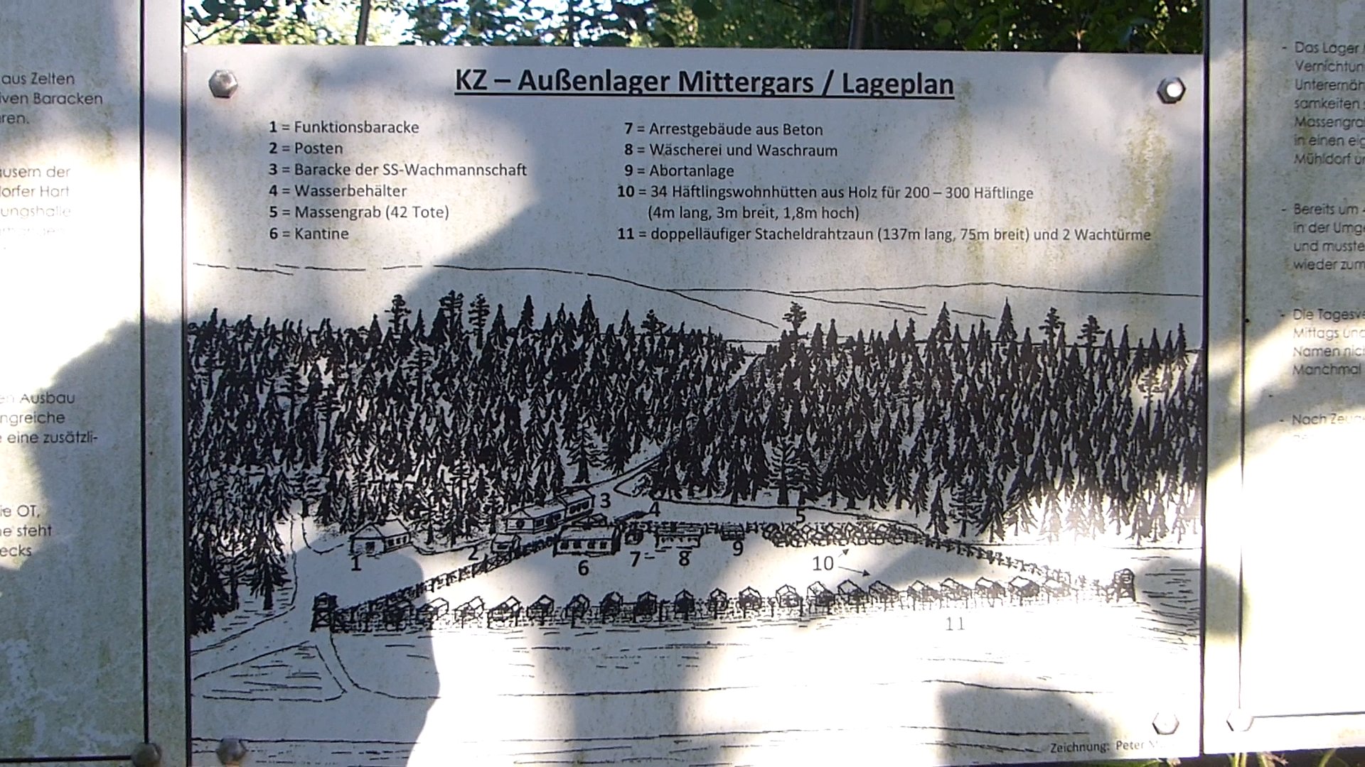 Lageplan KZ-Außenlager