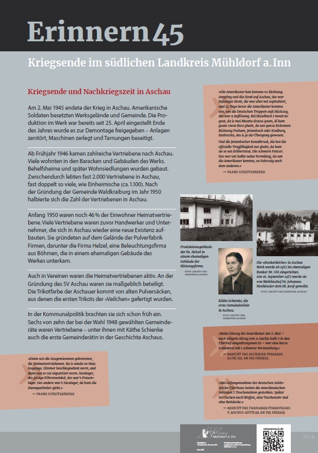 Tafel 4_Aschau Kriegsende